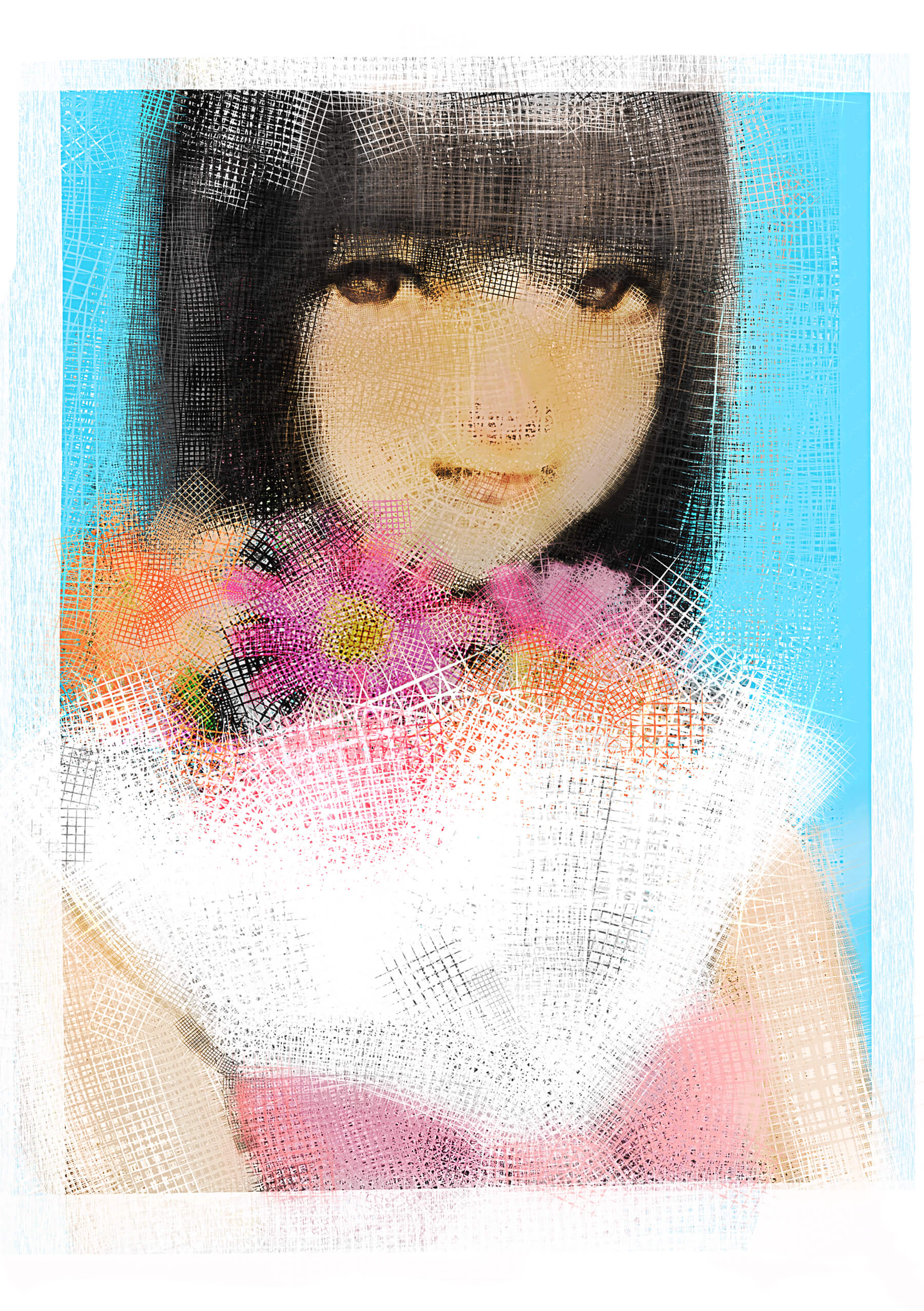 ☆佐藤吉五郎☆「 少女 」油絵　SM 油彩 佐藤吉五郎「少女 SM」商品番号32022718－絵のある暮らし