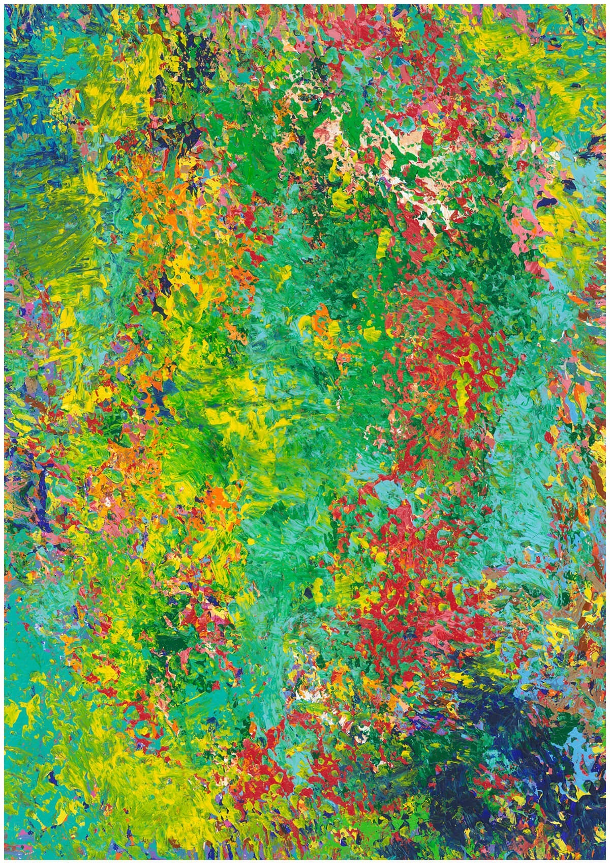 展示用絵画：世界に一つだけの花 [作者:阿部貴志]