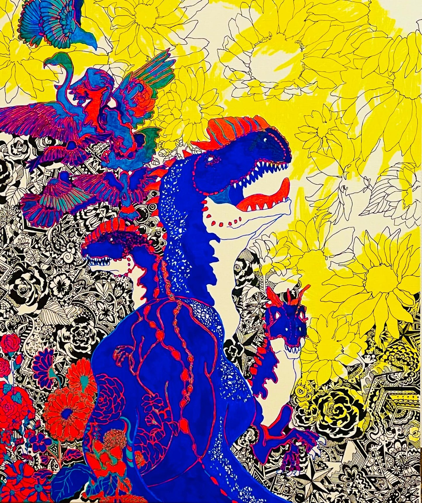 絶滅と向日葵 [作者:c]