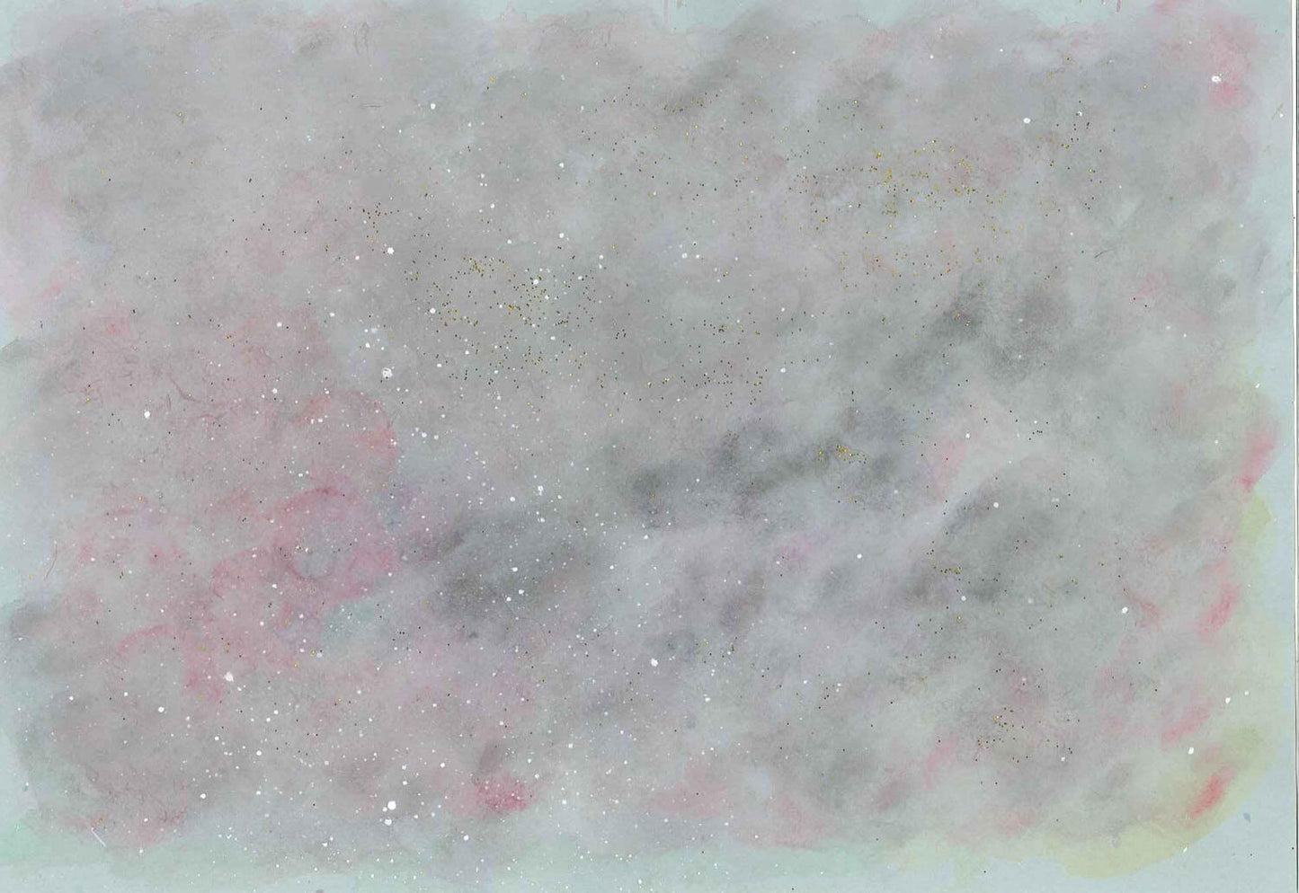 展示用絵画：霧 [作者:田中紀貴]