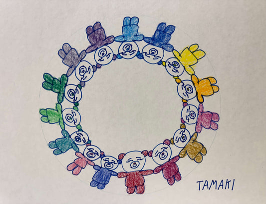 カラフルの輪 [作者:TAMAKI]