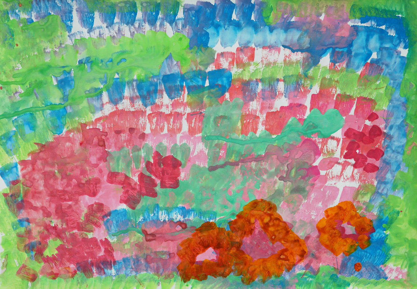 展示用絵画：じぶん [作者:原田直樹]