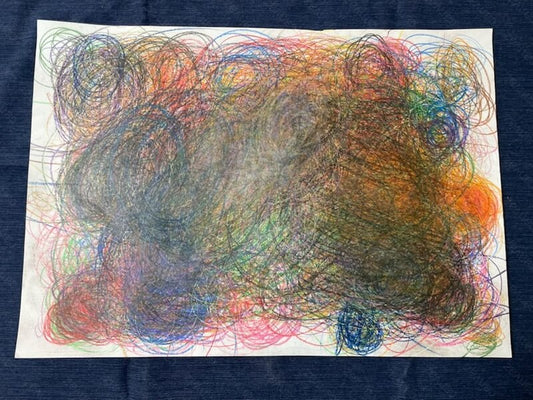 展示用絵画：円 [作者:近藤碩]