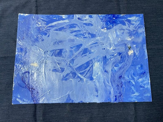 展示用絵画：海 [作者:五十嵐圭祐]