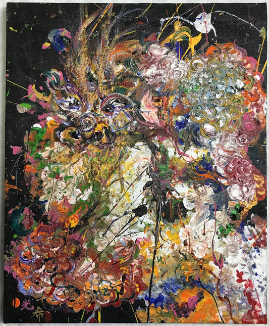 展示用絵画：誕生 [作者:Mitsuki]