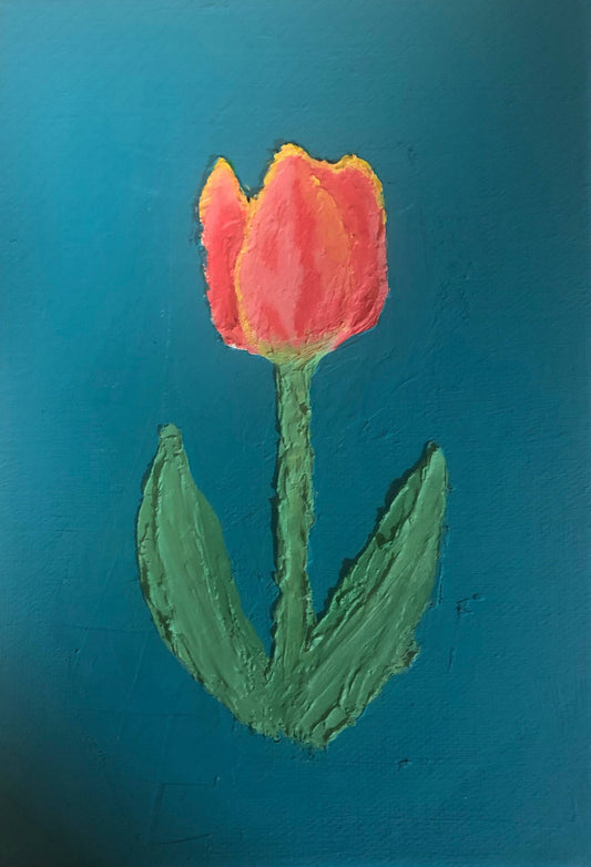 展示用絵画：ちゅーりっぷ [作者:saku]