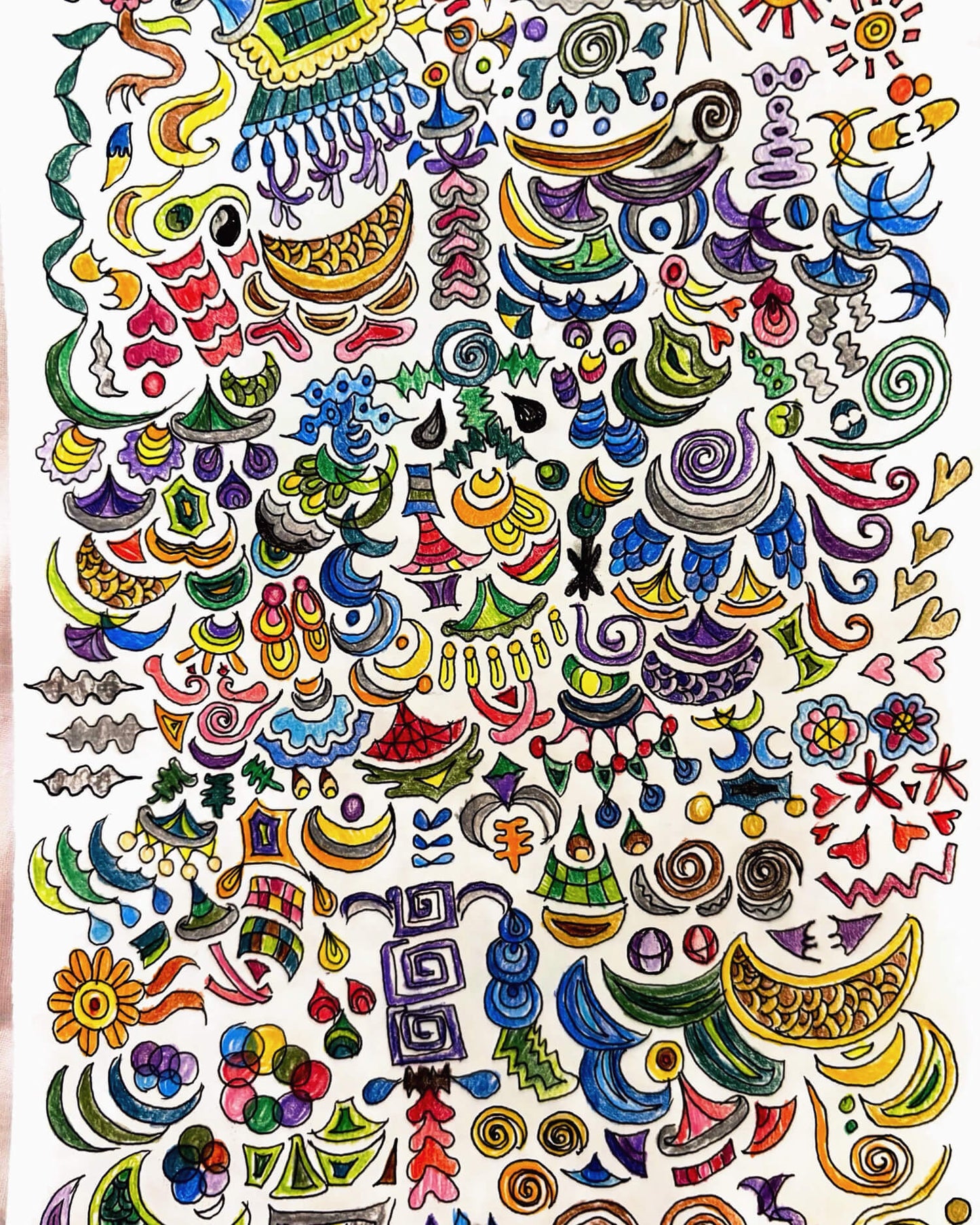 展示用絵画：楽園 [作者:星 瑞紅]