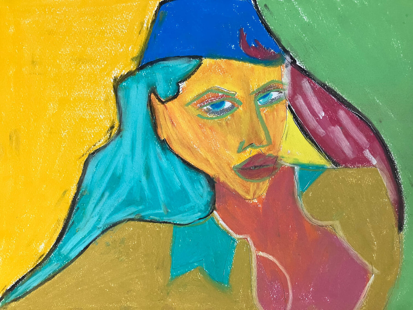 展示用絵画：海のような愛 [作者:revolution]