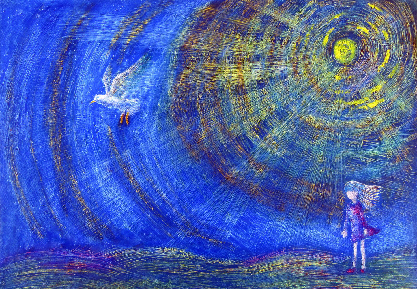 展示用絵画：ひかり [作者:タケ]