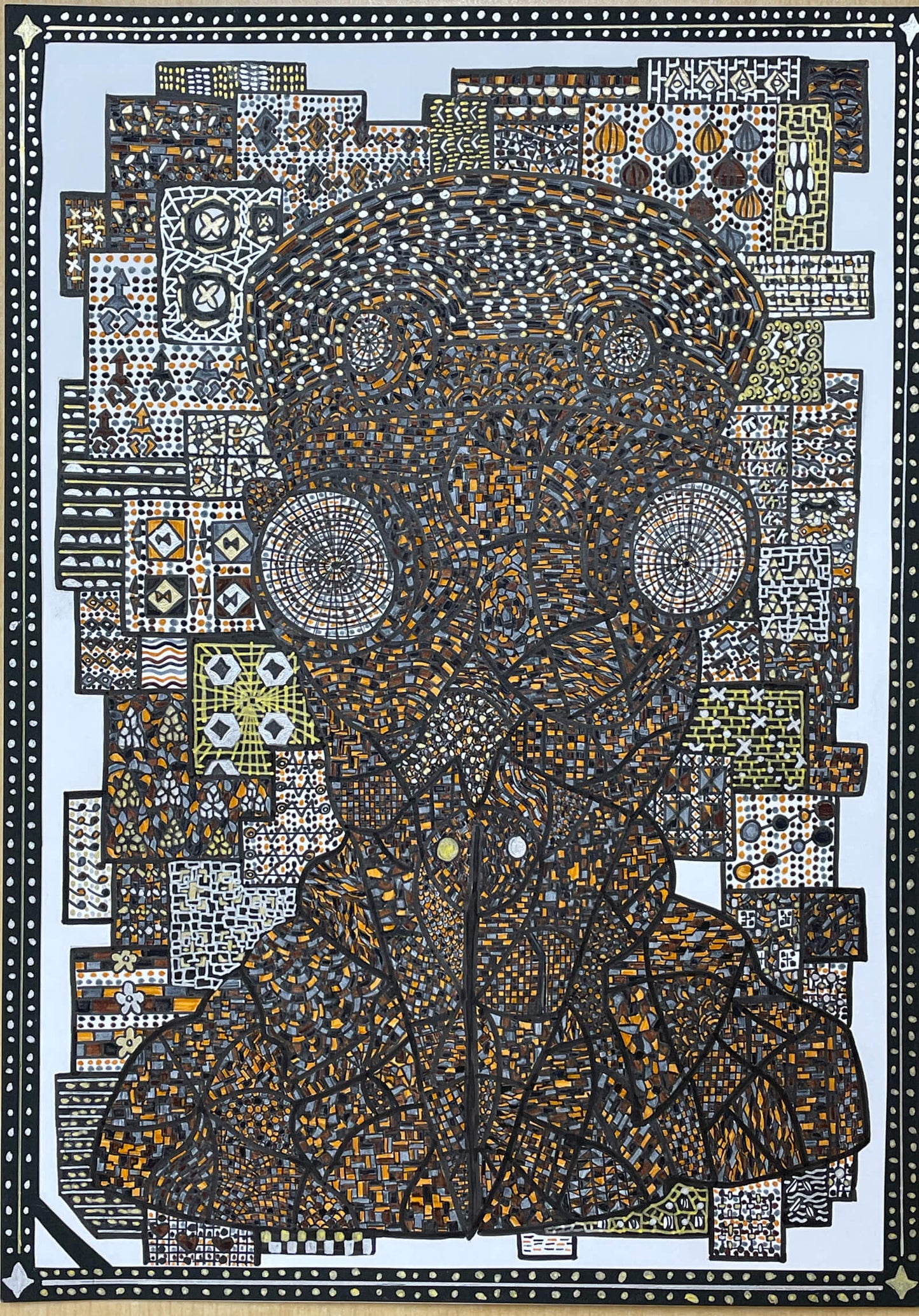 展示用絵画：人造超人 [作者:seiji]