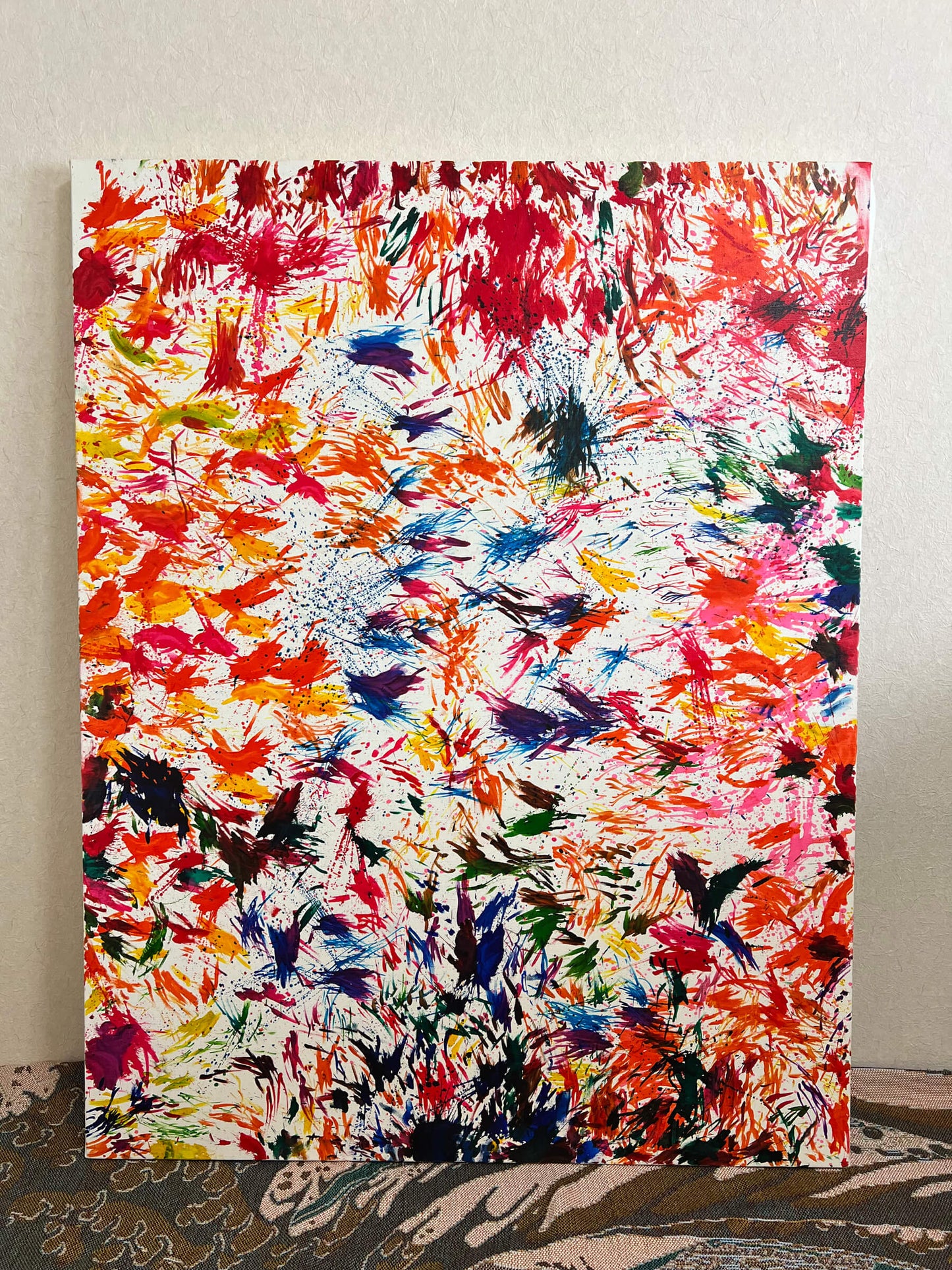 展示用絵画：秋と冬の夢〜A dream of Autumn and Winter〜 [作者:Luka Kai Morris]