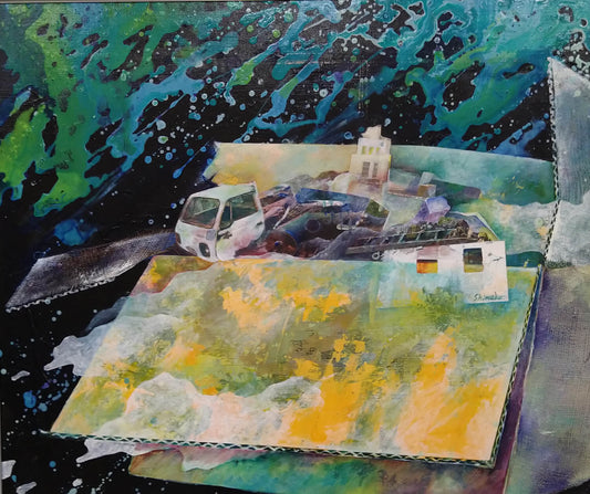 展示用絵画：Replay [作者:しんどうしまこ]