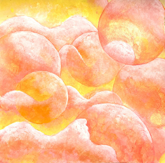 展示用絵画：Quiet Brilliance [作者:玲]