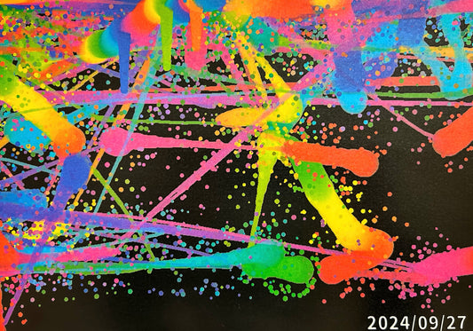 展示用絵画：『23歳の私』 [作者:香取優奈]