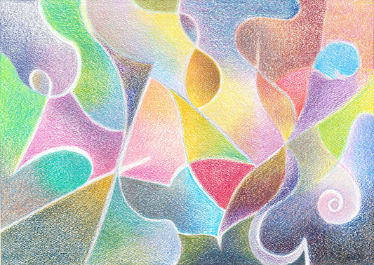 展示用絵画：めぐる [作者:おもちわーくす]