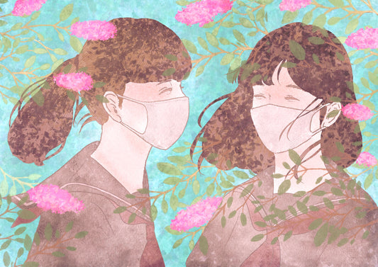 展示用絵画：どんな時でも [作者:acha]