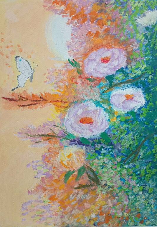 光と花の対話 [作者:水野瑞月]