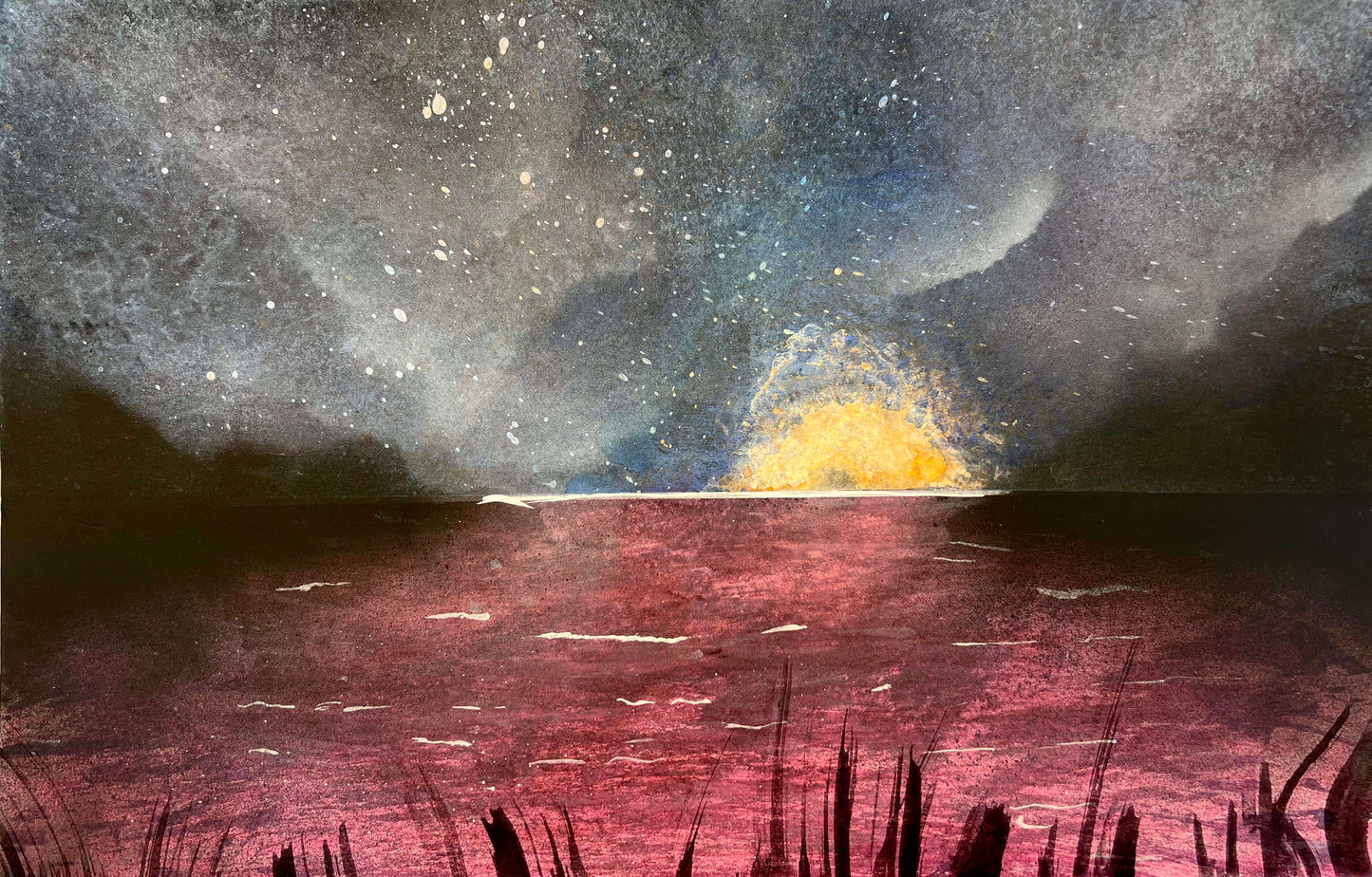 幻の湖 [作者:根田将伍]