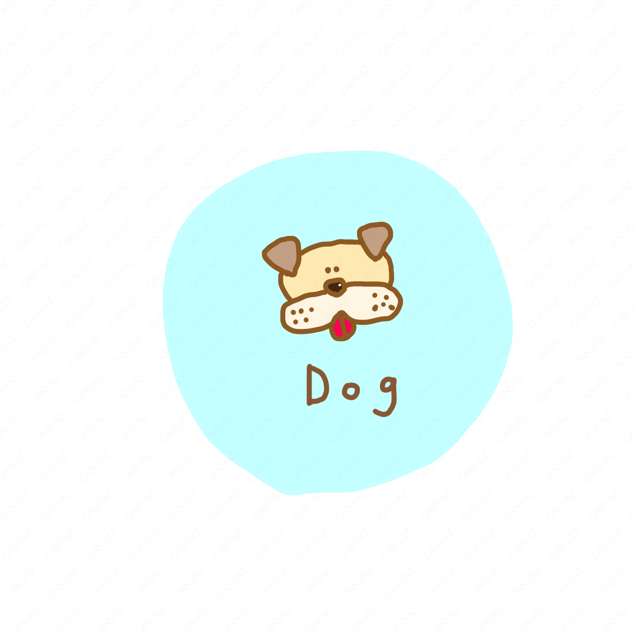 展示用絵画：Dog(他1点) [作者:わきっちょ]