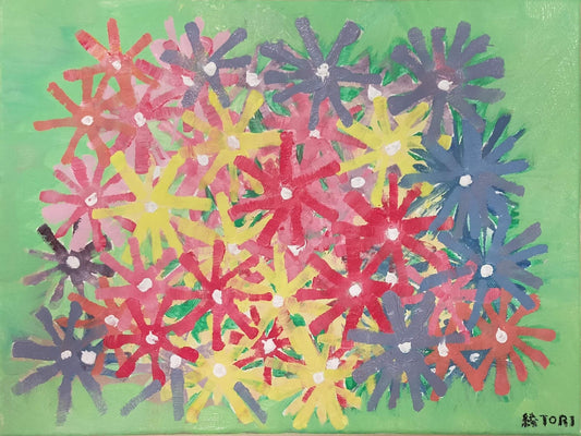 展示用絵画：あなたへの花 [作者:綾TORI]