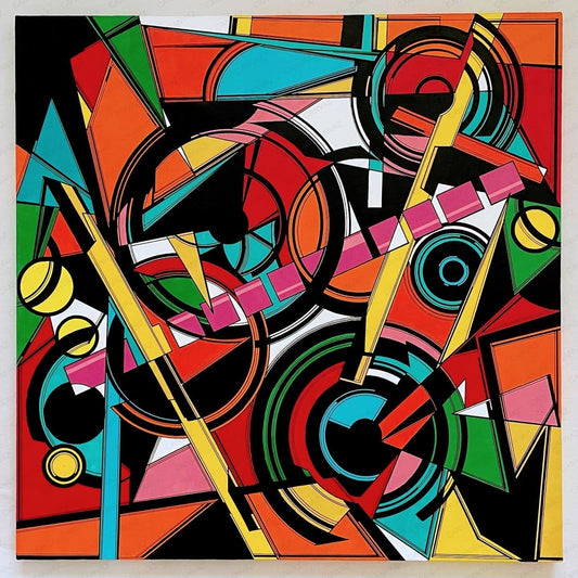 展示用絵画：ENERGY [作者:LITTLE YORKE]