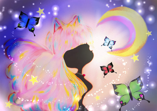 展示用絵画：Be [作者:伊藤鈴桜]