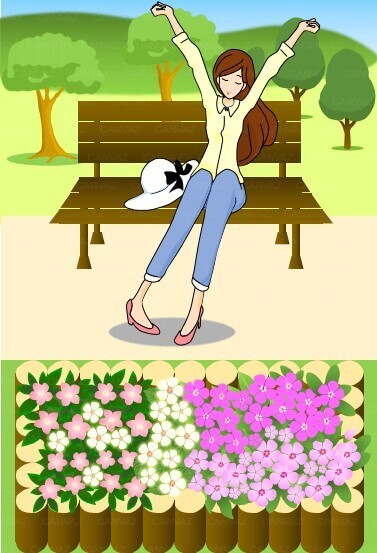 展示用絵画：至福のひと時 [作者:のぶりん]