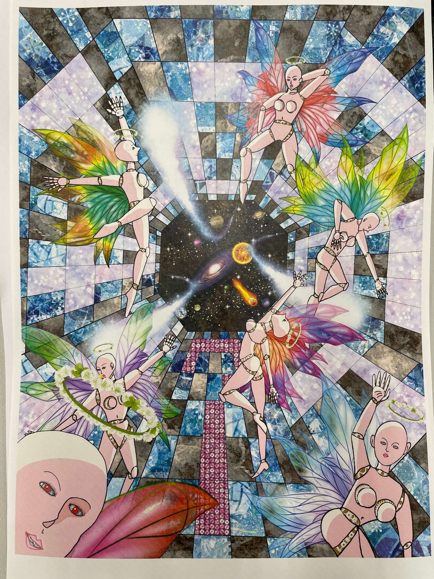 展示用絵画：Seventh Heaven 2023 [作者:ZHUN（ズン）]