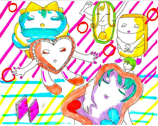 展示用絵画：命 [作者:けいこ]