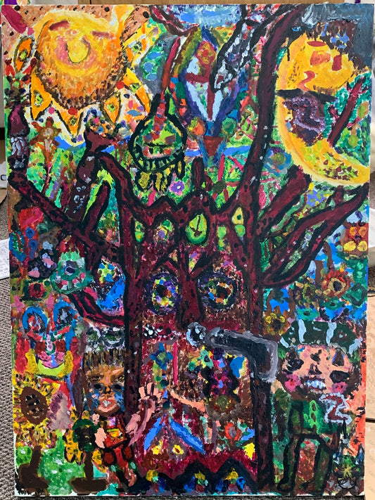 展示用絵画：世界情勢 [作者:ヒロキシー]