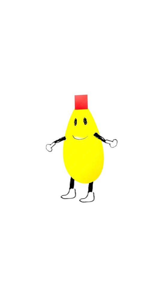 展示用絵画：マヨネーズくん [作者:木田　彩香]