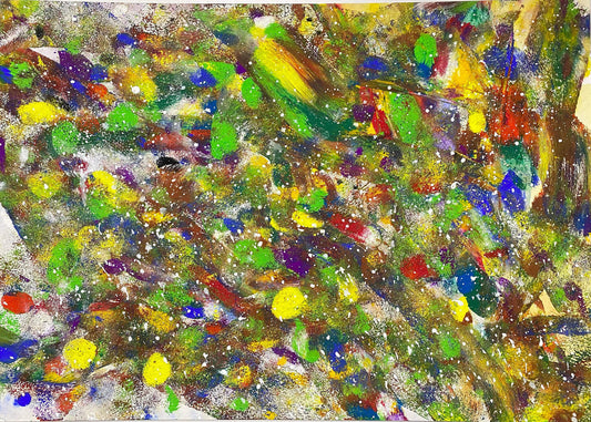 展示用絵画：生きる [作者:ともちん]