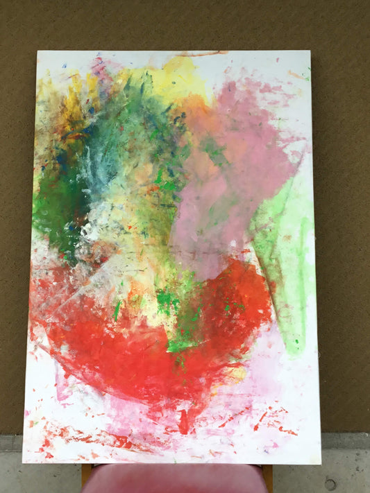 展示用絵画：無題 [作者:山田昇慧]