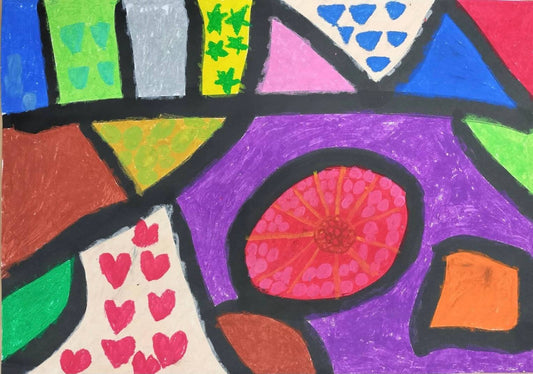 展示用絵画：サーカス [作者:児玉伸幸]