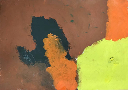 展示用絵画：AFRICA [作者:塩月亮]