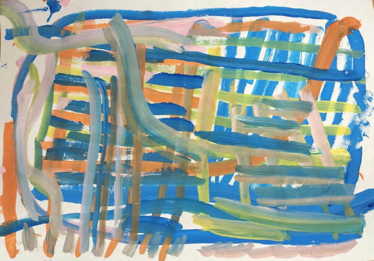 展示用絵画：クーピー [作者:鈴木健太]