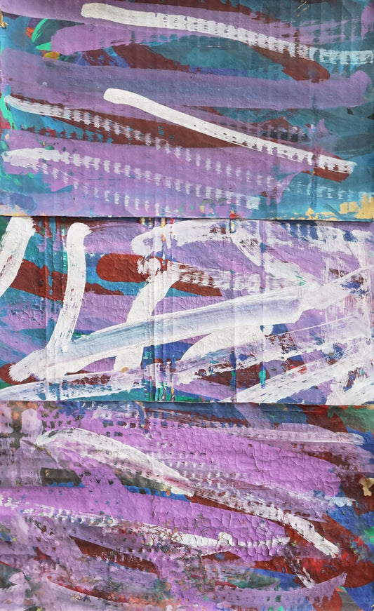 展示用絵画：えいっ [作者:林田英樹]