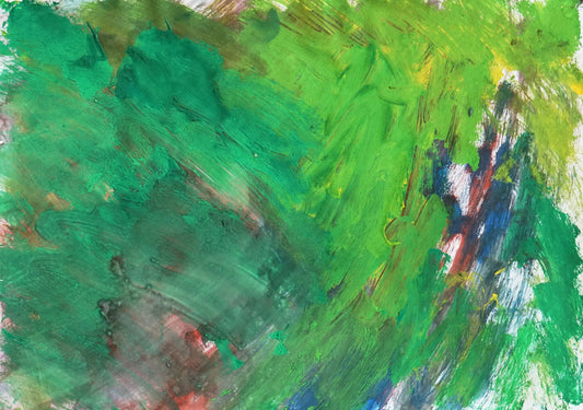 展示用絵画：無題C [作者:豊岡大地]