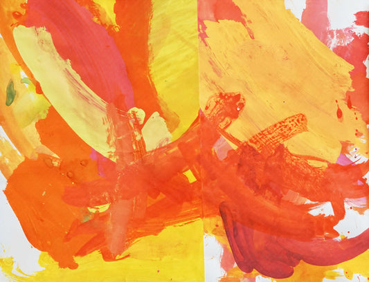 展示用絵画：あーか [作者:川住いち子]