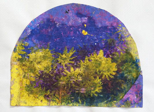 展示用絵画：花火 [作者:五月女聡]