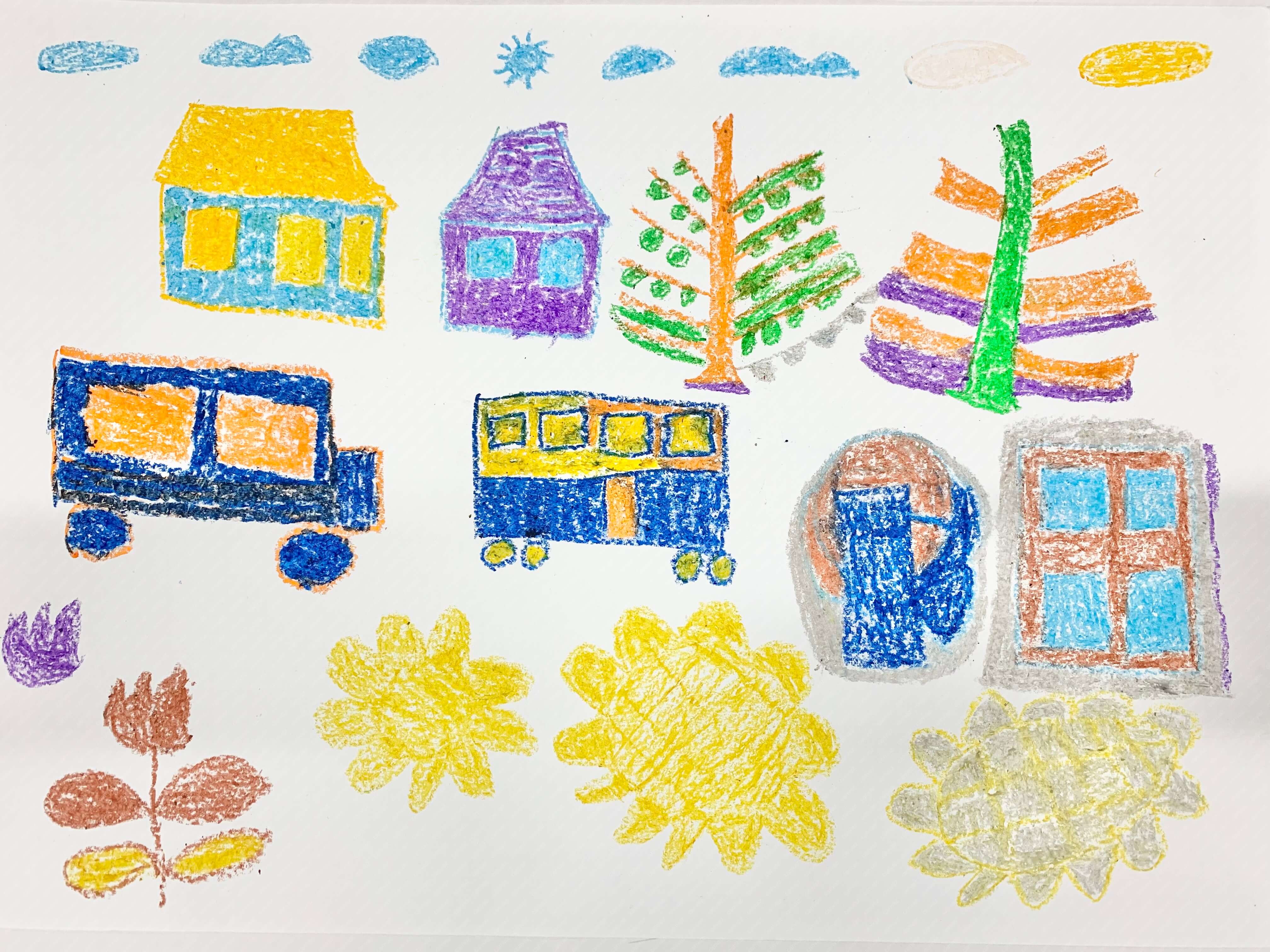 展示用絵画：街並み [作者:高橋重春] – CANVAZ.ART SHOP